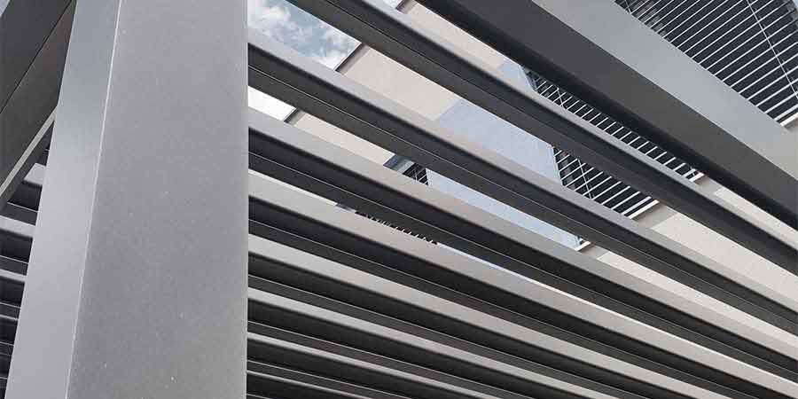 bioklimatická pergola Liberec